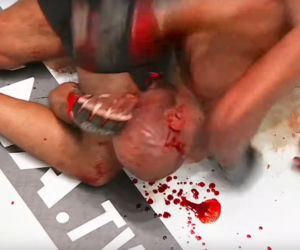 Krwawa rzeź w walce na PRIME MMA
