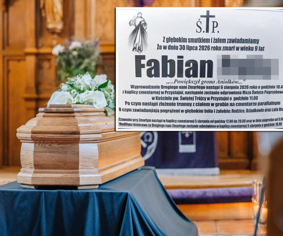 Ta tragedia złamała serca. Podano datę pogrzebu 9-letniego chłopca