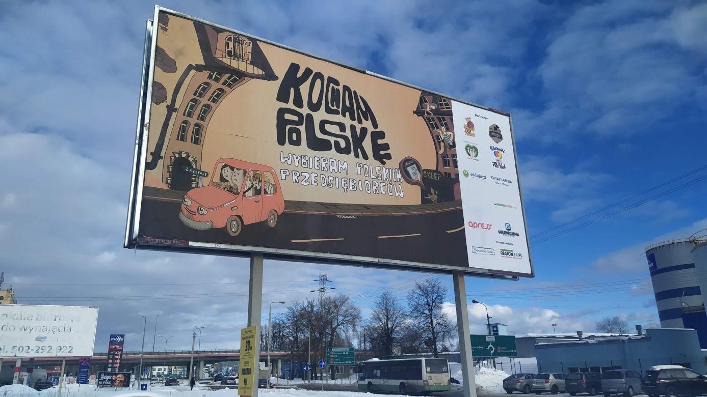 Akcja "Kocham Polskę" w Białymstoku