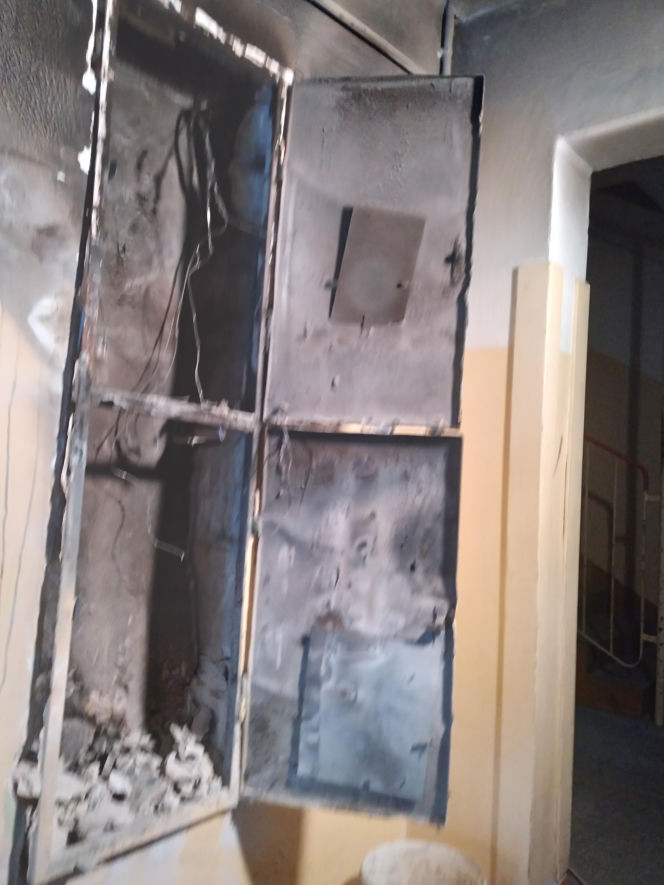 Pożar na Wybickiego