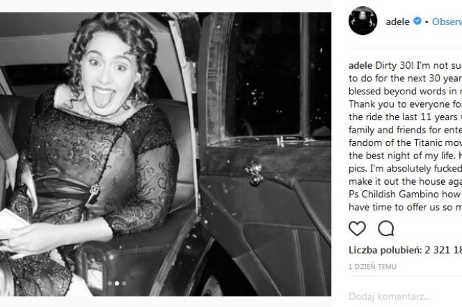 Urodziny Adele