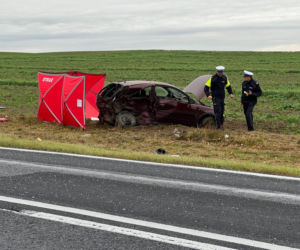 Wypadek na DK 25! Nie żyje jedna osoba [GALERIA]
