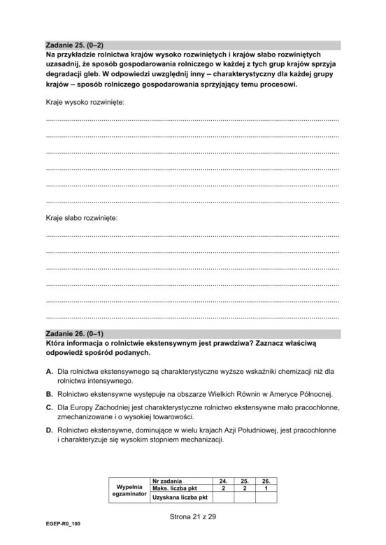 Matura 2022: geografia rozszerzona. Arkusze CKE, zadania, pytania. Poziom rozszerzony	