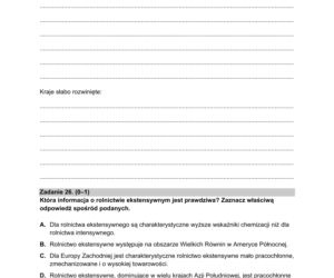 Matura 2022: geografia rozszerzona. Arkusze CKE, zadania, pytania. Poziom rozszerzony	