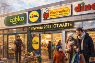 Sklepy otwarte w Nowy Rok. Żabka, Lidl, Biedronka, Dino - gdzie i w jakich godzinach zrobić zakupy 1 stycznia 2025?