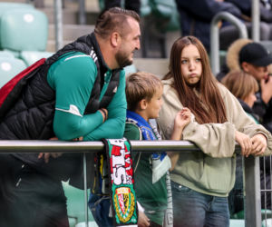 Śląsk Wrocław - Lech Poznań: Zdjęcia kibiców i zawodników z meczu 10. kolejki sezonu 2026/27 PKO BP Ekstraklasy