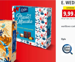 Ptasie mleczko E. Wedel 9,99 zł/360 g