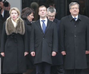 Miedwiediew w Polsce 
