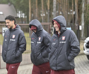 Polska - Albania. Reprezentacja Polski na spacerze