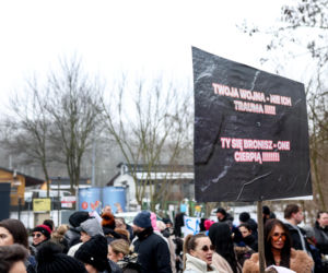 Miał być protest milczenia, doszło do awantury. Gorąco pod schroniskiem w Bytomiu