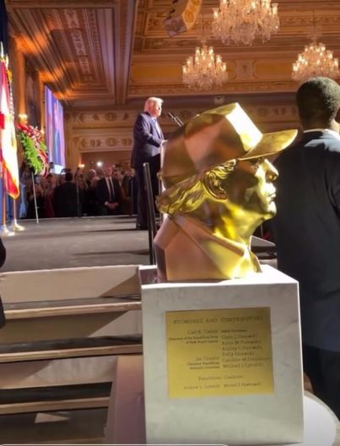 Caroline Derpieński i spotkanie z Trumpem