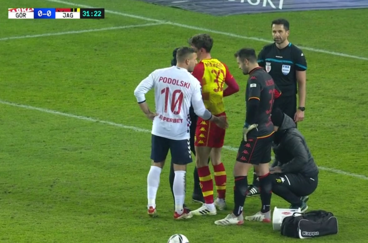 Górnik - Jagiellonia: Miłosz Matysik