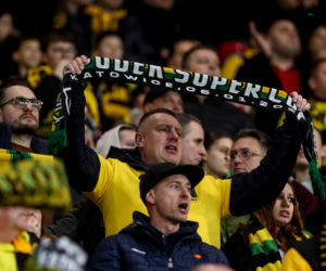 GKS Katowice - Górnik Zabrze: Zdjęcia kibiców z Derbów Śląska w ramach 23. kolejki PKO BP Ekstraklasy