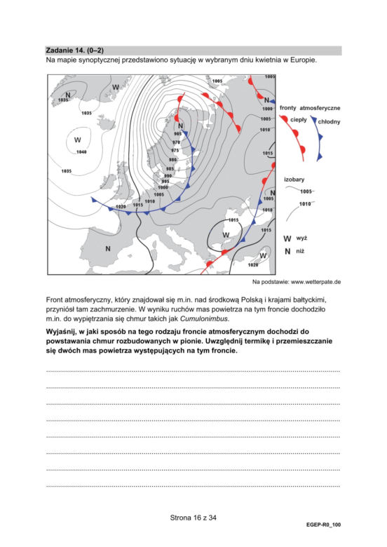 Matura 2025 geografia - odpowiedzi, arkusz CKE  CKE 15.05.2025 - Formuła 2015	