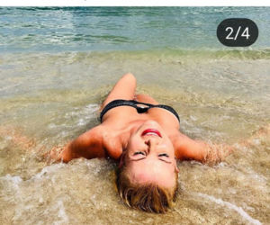 Joanna Racewicz wypoczywa na plażach Miami na Florydzie