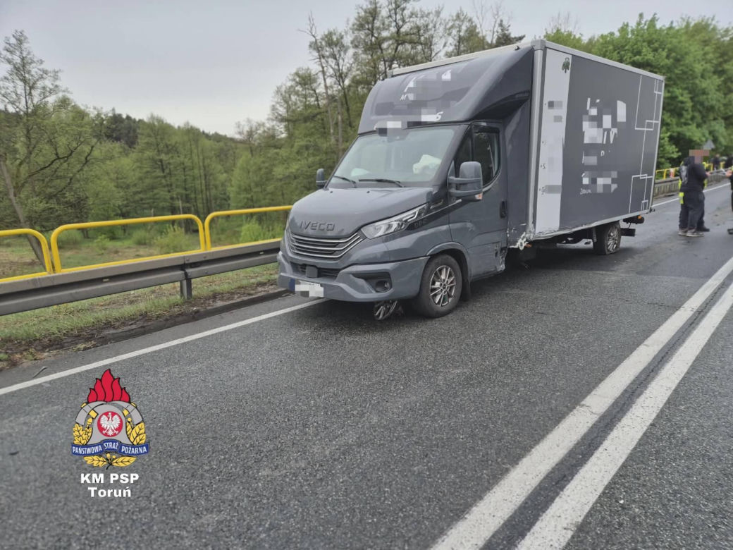 W wyniku zdarzenia cztery osoby trafiły do szpitala
