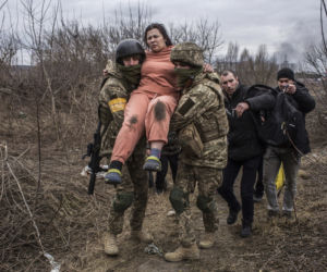 Ukraina. Zbombardowany Irpin