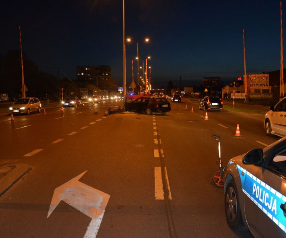 W tragicznych wypadku zginął 22-letni motocyklista