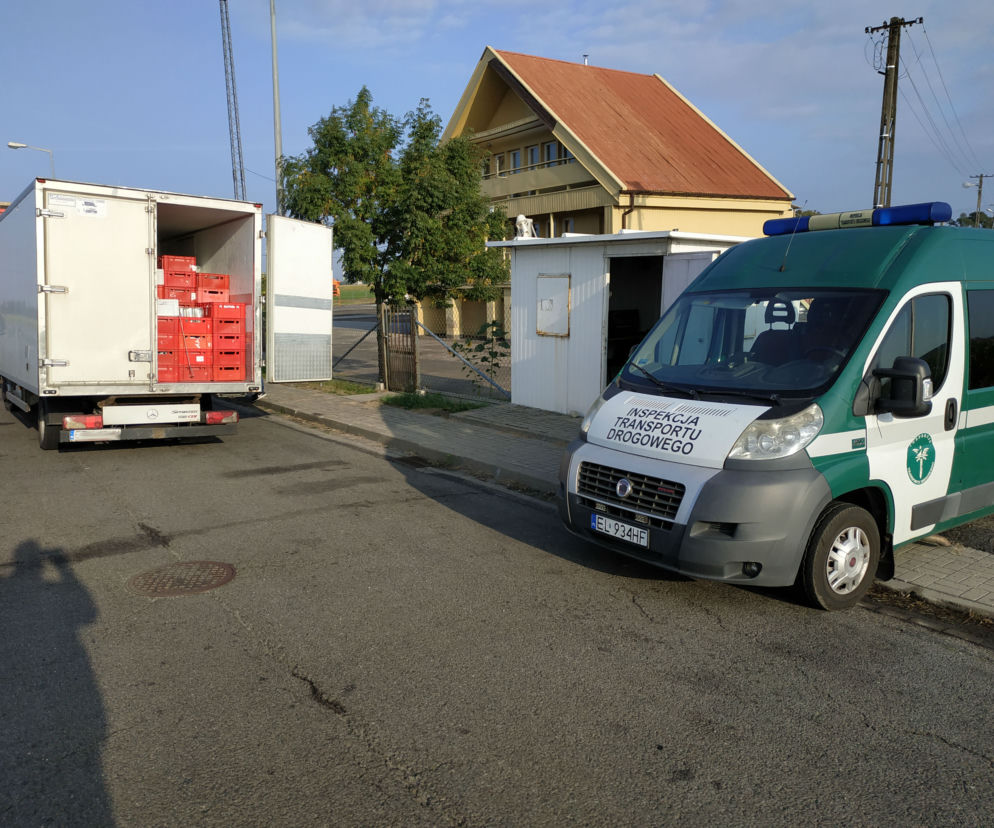 Rekordowa waga busa. Pojazd z karmą dla zwierząt ważył prawie 6 ton za dużo!