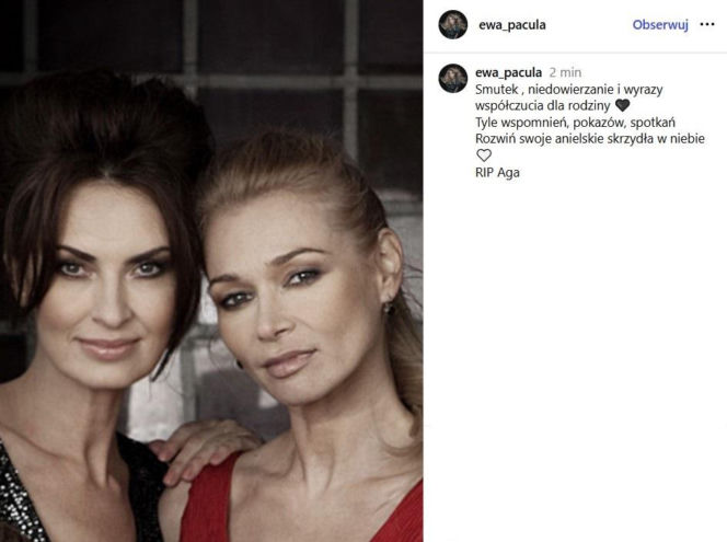 Gwiazdy żegnają Agnieszkę Maciąg