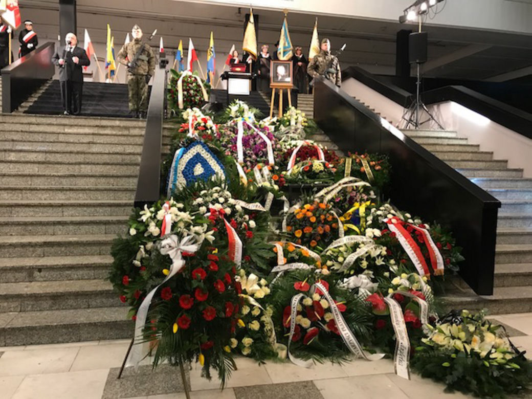 Pogrzeb Kazimierza Kutza w Katowicach