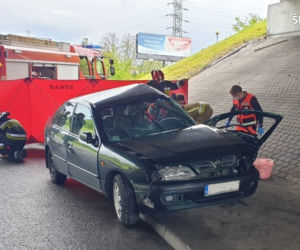 Koszmarny wypadek na DTŚ w Katowicach. Na miejscu zginęła 53-letnia kobieta