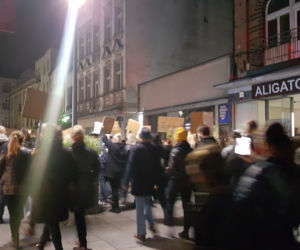 Protest kobiet w Sosnowcu 