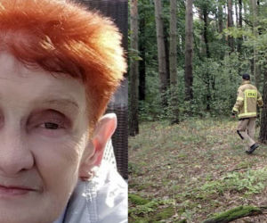 77-letnia Zofia Kottas poszła do lasu na grzyby i zaginęła