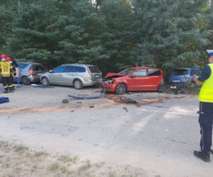 Wypadek na terenie SSE Starachowice