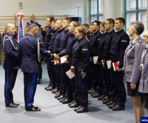 Nowi policjanci w garnizonie warmińsko-mazurskiej policji