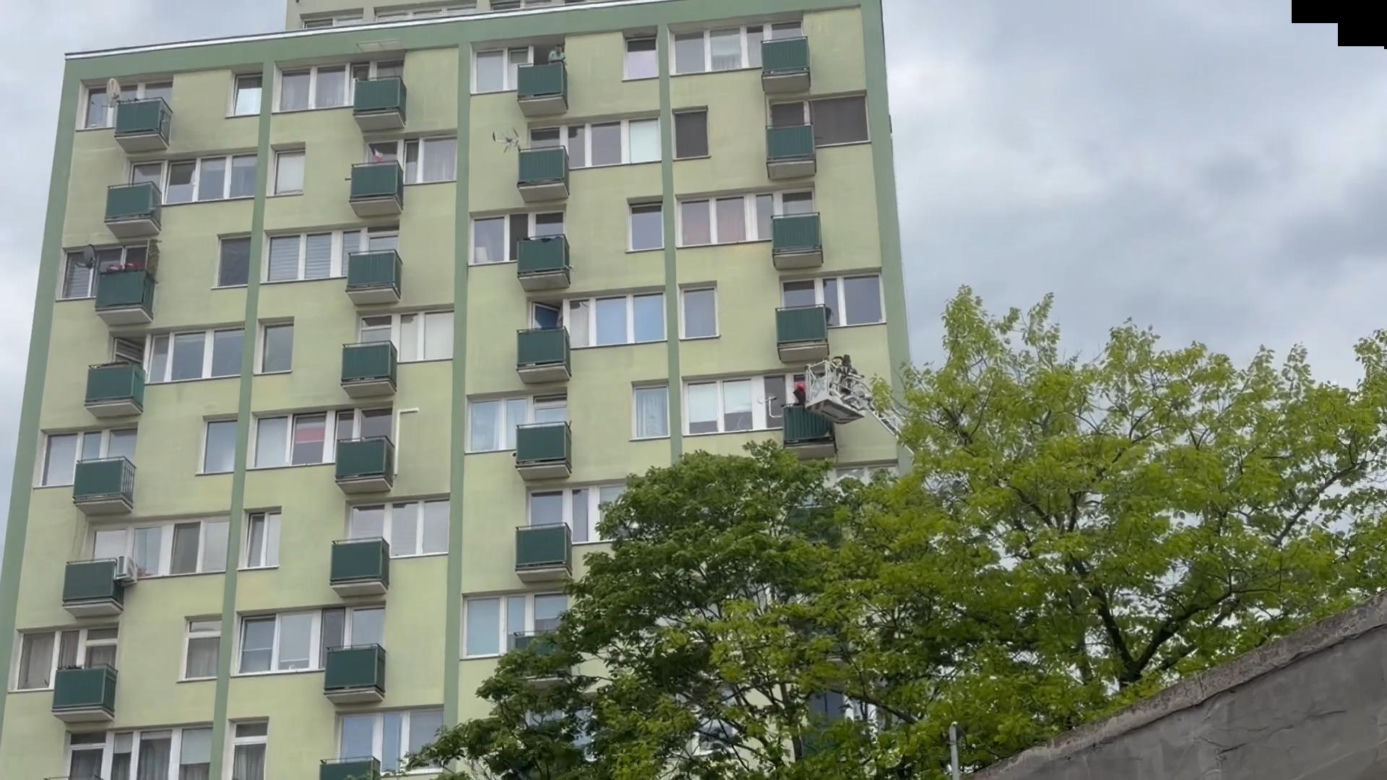 Pożar na Pradze 11.05.2026