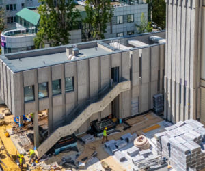 Dachy Muzeum Getta Warszawskiego już gotowe