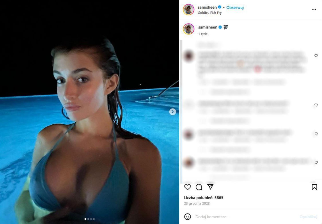 Córka Charliego Sheena goła się wygina! 19-latka pokaże wszystko, jest jeden warunek
