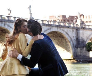 Dama w czarnym welonie. Clara (Miriam Leone), Guido (Lino Guanciale)