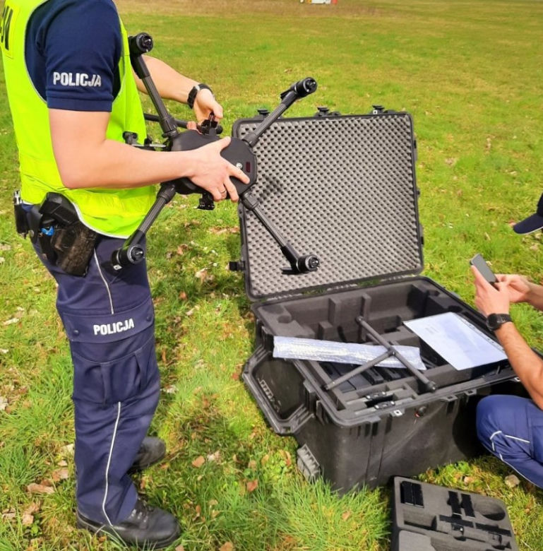 Opole. Policja ma drona! Do czego mundurowi wykorzystają bezzałogowy statek powietrzny? [ZDJĘCIA]