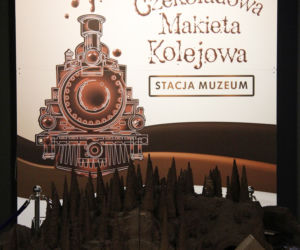 Czekoladowa Makieta Kolejowa w Stacji Muzeum