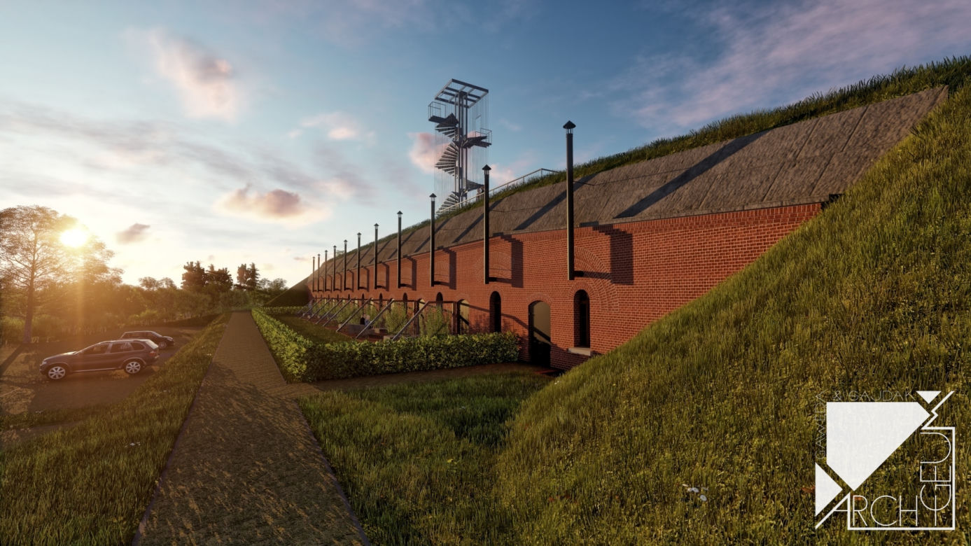 Fort X stanie się efektownym hotelem - wizualizacja