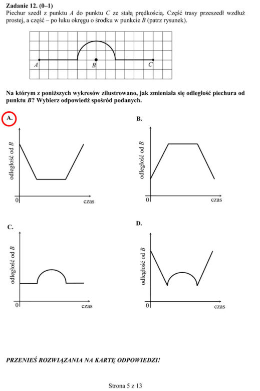 egzamin gimnazjalny 2014 matematyka