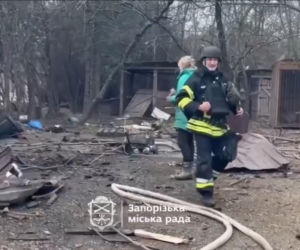 Atak na schronisko dla zwierząt Zaporoże