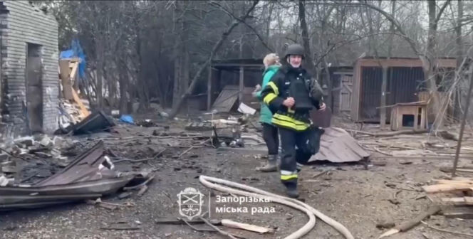Atak na schronisko dla zwierząt Zaporoże