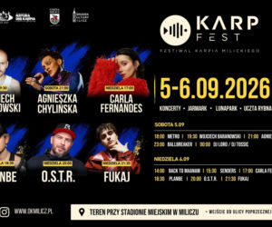 Milicz zaprasza na karpiowe święto! karpFEST - Festiwal Karpia Milickiego 2026 już we wrześniu