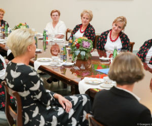 Agata Duda gościła członkinie Koła Gospodyń Wiejskich