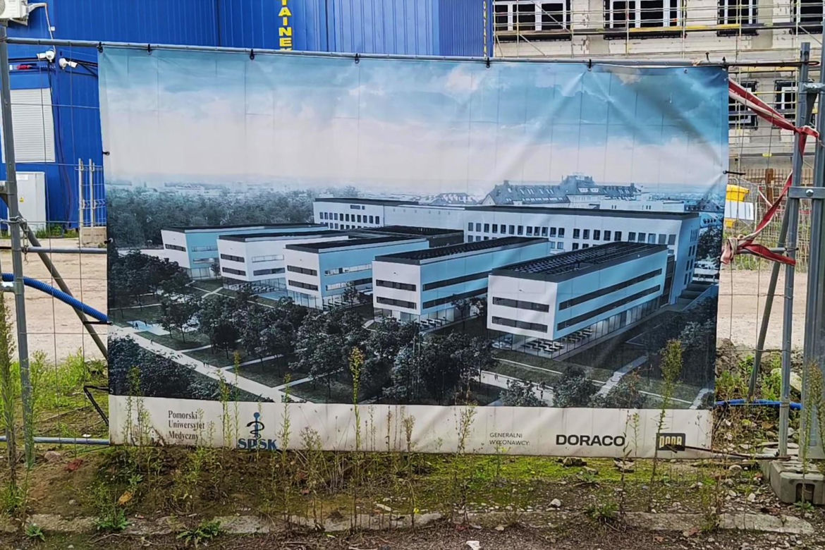 Budowa kompleksu kliniczno-dydaktyczno-badawczego PUM