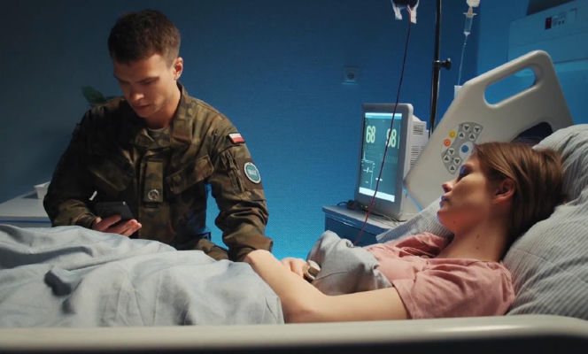 M jak miłość odc. 1928. Majka (Matylda Giegżno), Tomek Kubicki (Chris Cugowski)