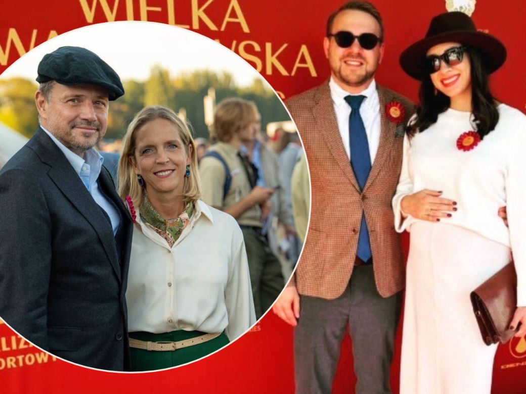 Trzaskowski i Ozdoba z żonami na Wielkiej Warszawskiej. Co za szyk!