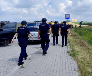 Zatrzymanie Dariusza R. po zbrodni w Mierzawie