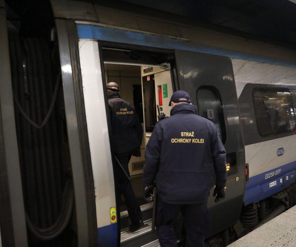 Atak na obsługę pociągu PKP Intercity. Agresywny pasażer zatrzymany we Wrocławiu