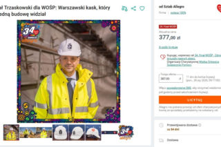 Wylicytuj kask od Rafała Trzaskowskiego. WOŚP 2026