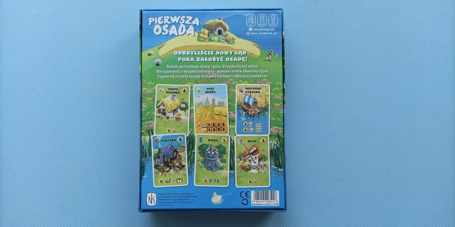 Gra planszowa: Pierwsza osada