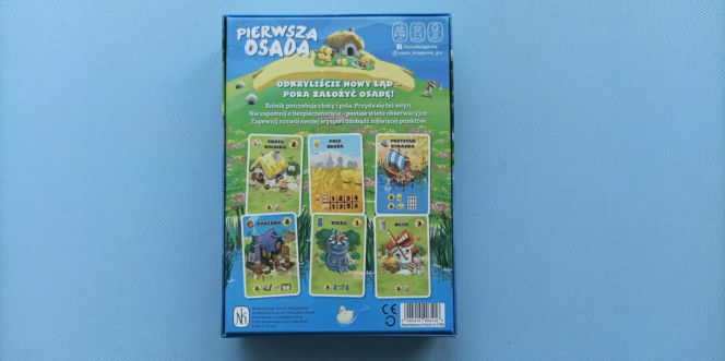 Gra planszowa: Pierwsza osada